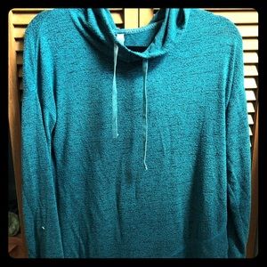 Soft blue sweatshirt